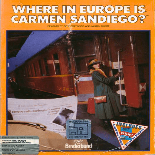 Where in Europe is Carmen Sandiego? cover image Where in Europe is Carmen Sandiego? cover image